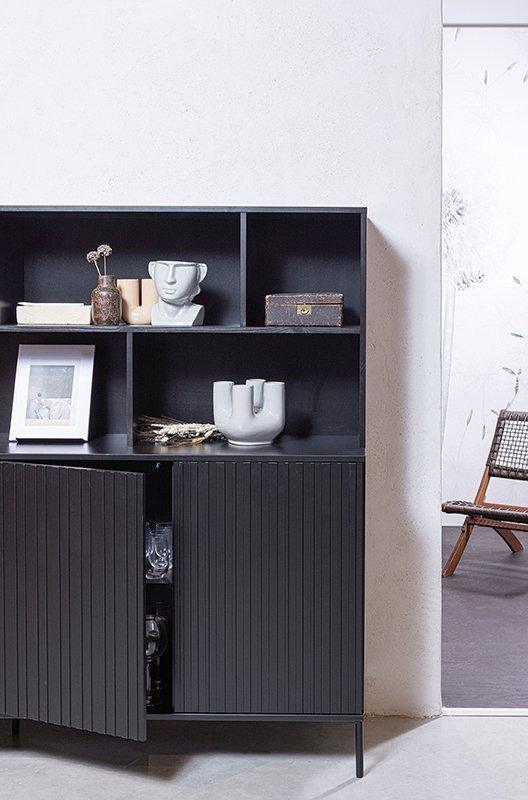 New Gravure Wooden Wall Cabinet - WOO .Design