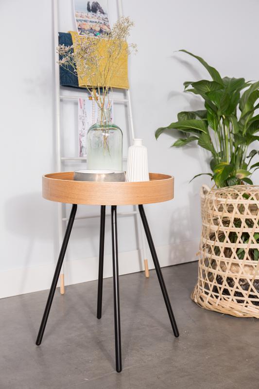 Oak Tray Side Table - WOO .Design