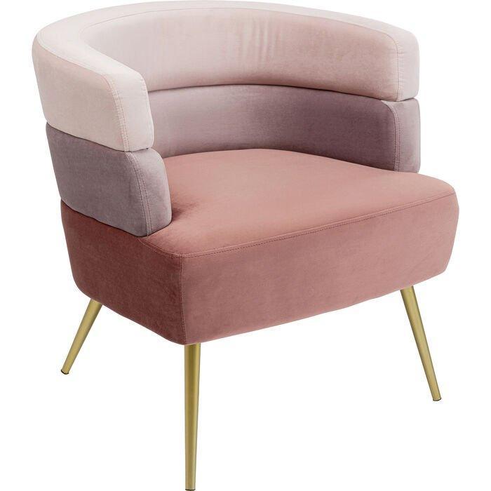 Sandwich Velvet Cocktail Armchair - WOO .Design