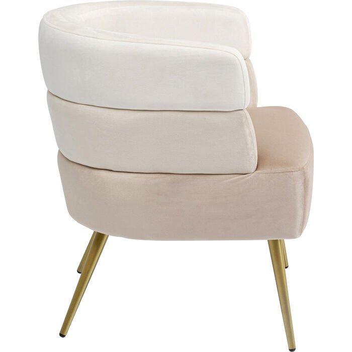 Sandwich Velvet Cocktail Armchair - WOO .Design