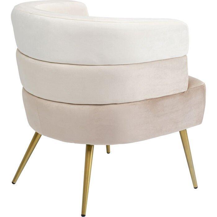 Sandwich Velvet Cocktail Armchair - WOO .Design