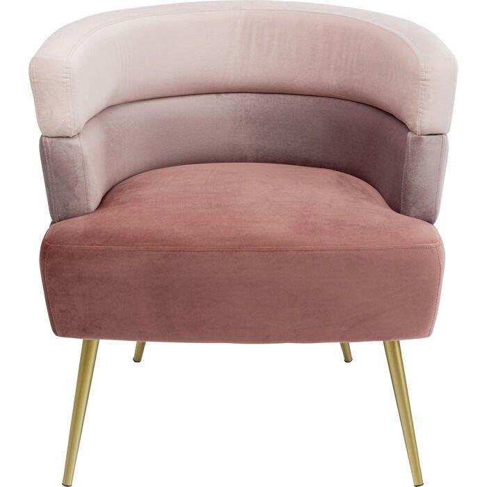 Sandwich Velvet Cocktail Armchair - WOO .Design