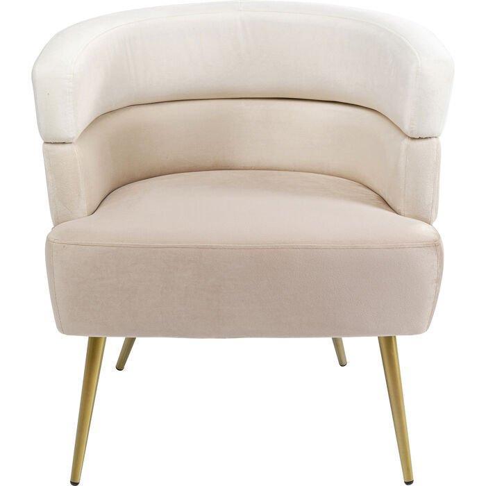 Sandwich Velvet Cocktail Armchair - WOO .Design