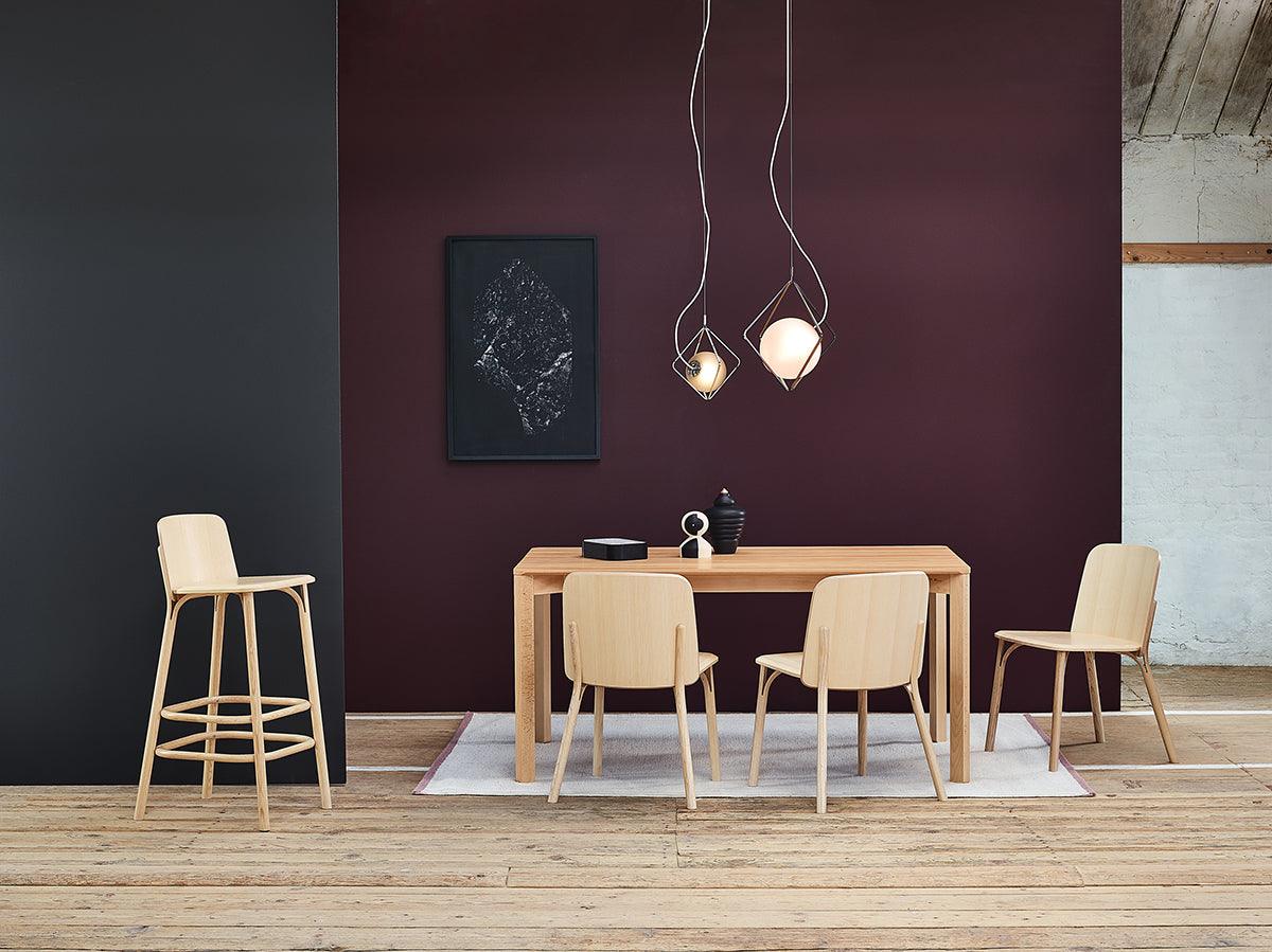 Split Wood Barstool - WOO .Design