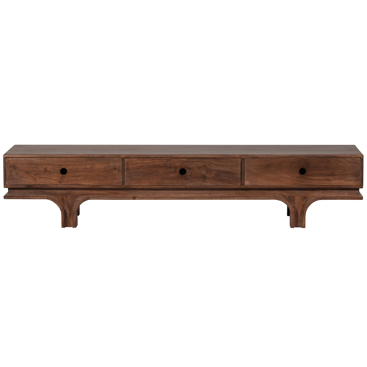 Staes Walnut Mango Wood TV Stand - WOO .Design