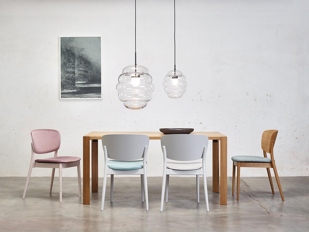 Valencia Upholstered/Wood Chair - WOO .Design