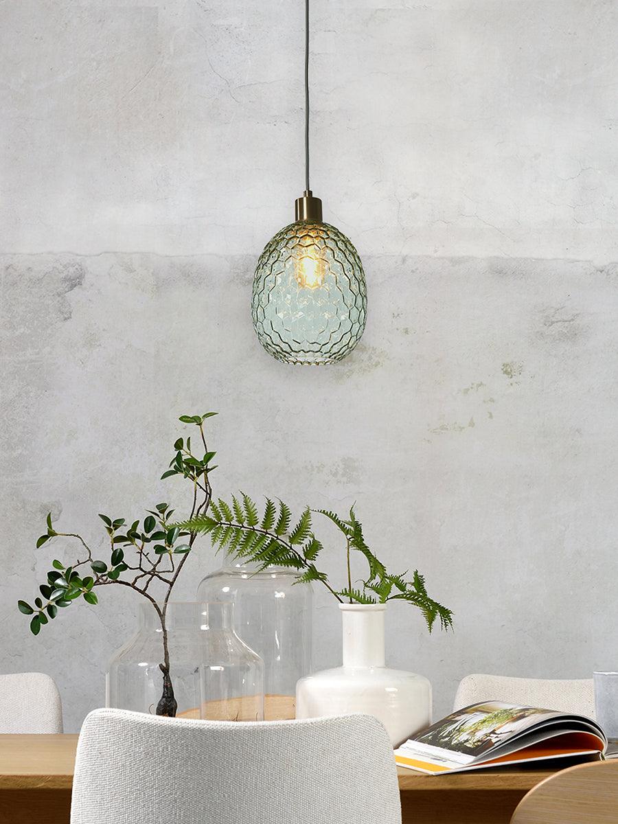 Venice Oval Glass Hanging Lamp - WOO .Design