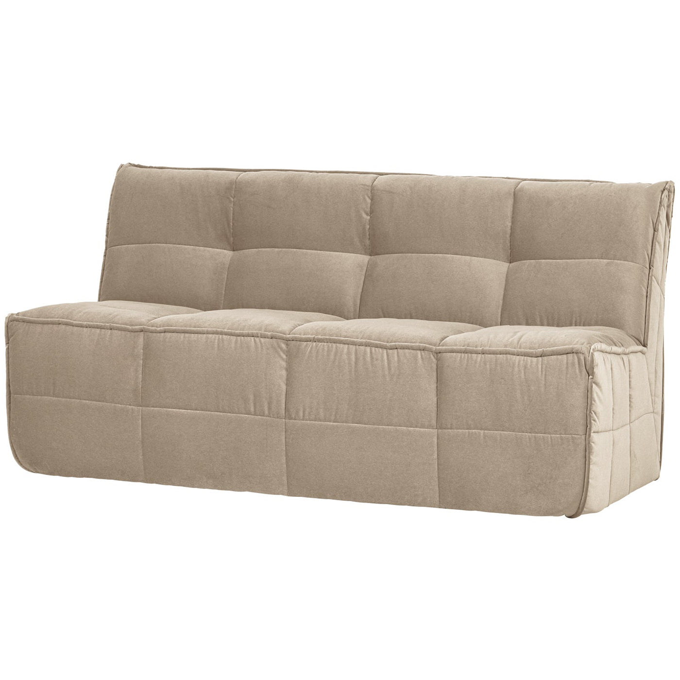 Cluster Dining Bench with Backrest