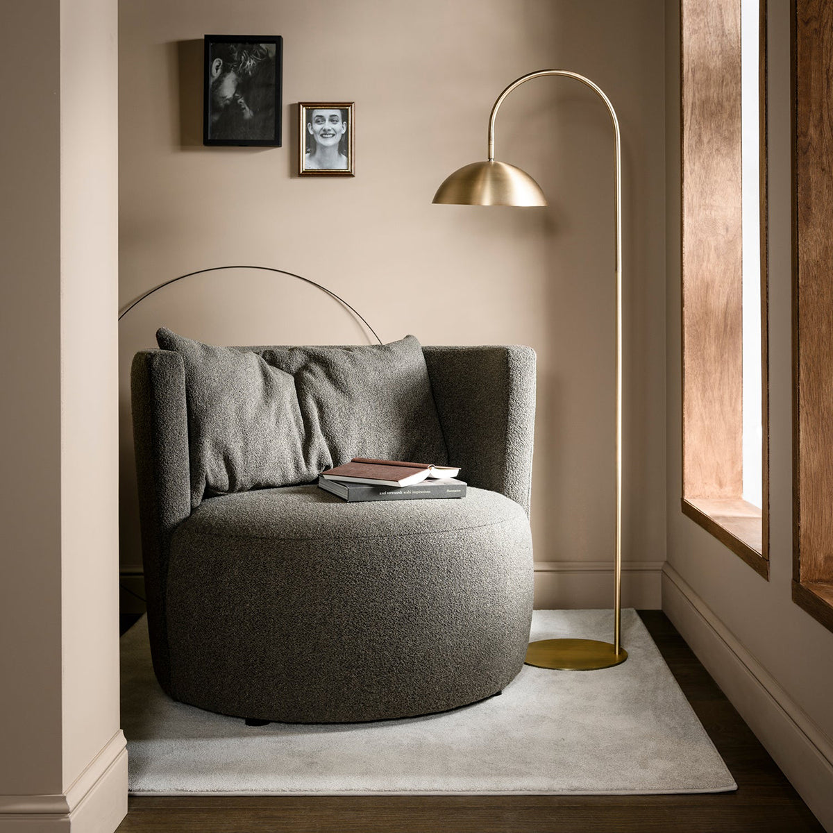 Explore Boucle Armchair