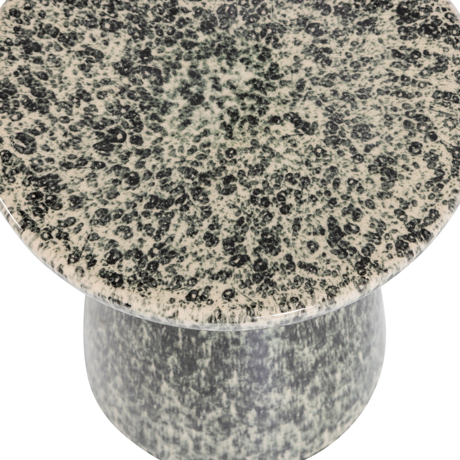 Fleck Melange Ceramic Side Table