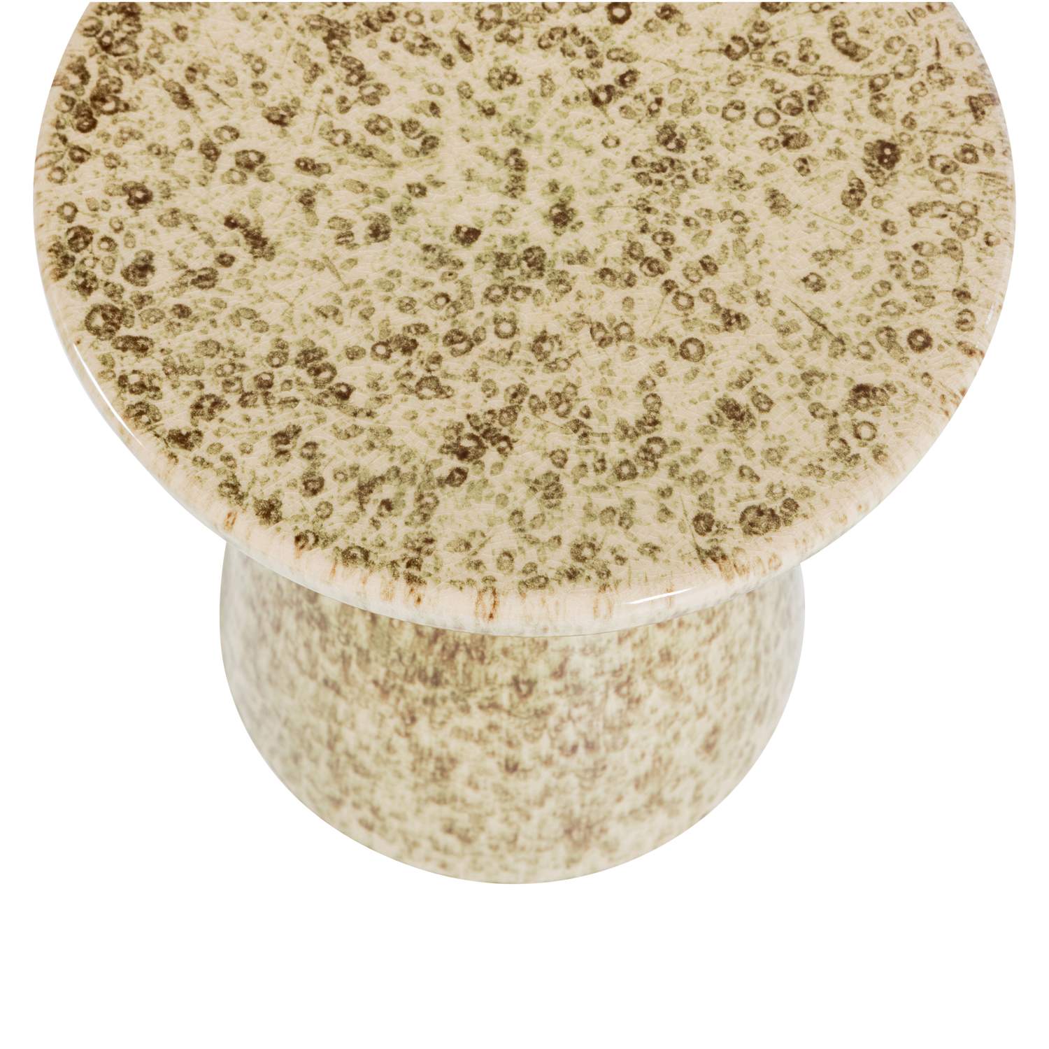 Fleck Melange Ceramic Side Table