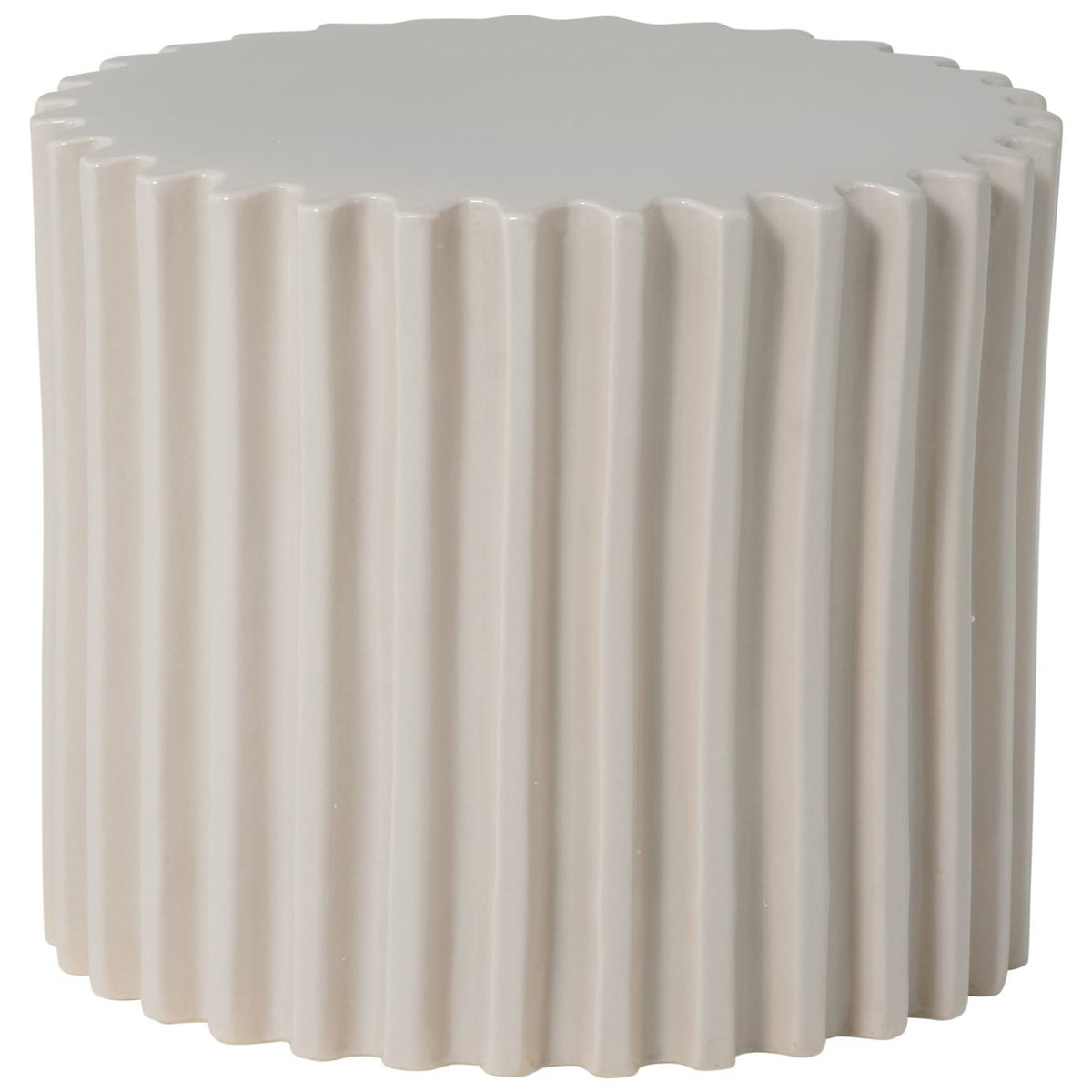 Grooves Decorative Side Table