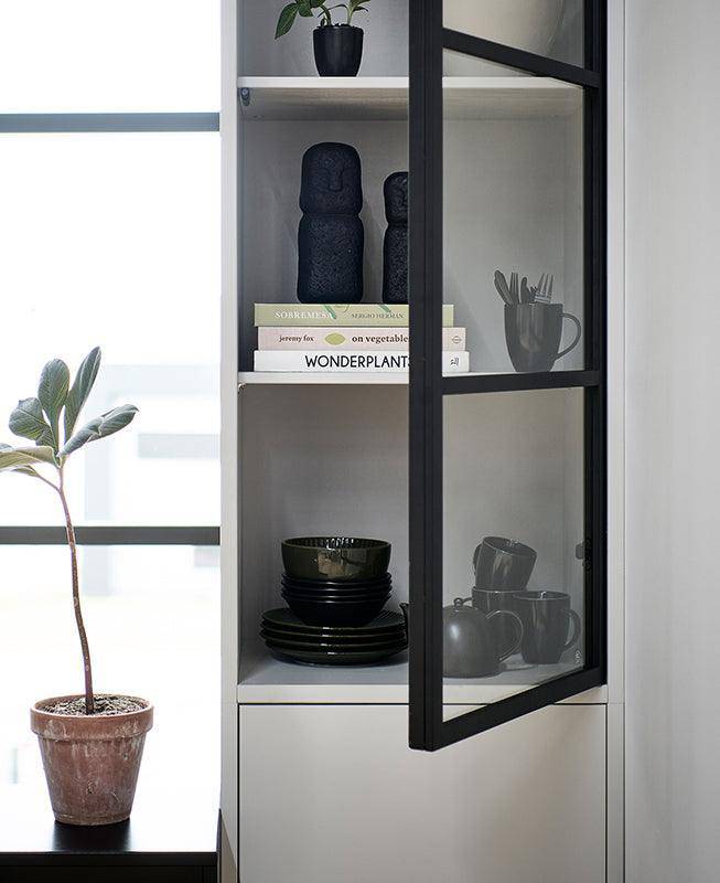 Basic Pine 2 Doors Display Cabinet (Discontinued Collection)