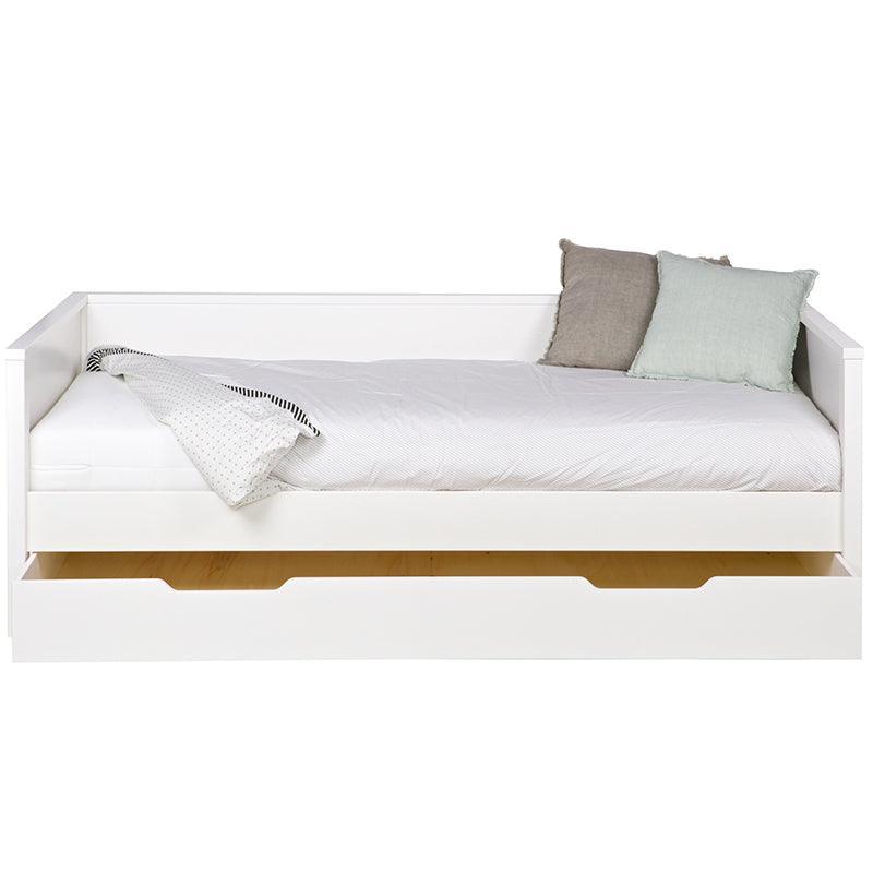 Nikki Brushed Pine Wood Mattress/Bed Drawer
