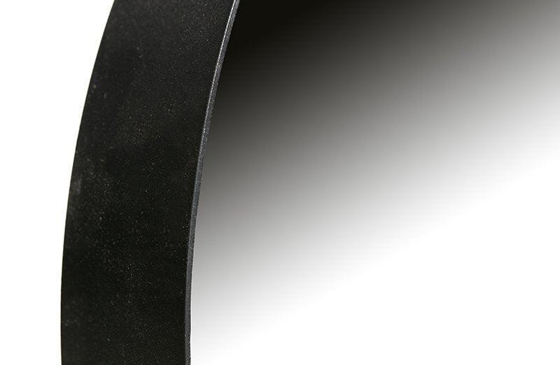 Doutzen Mini Black Metal Round Mirror
