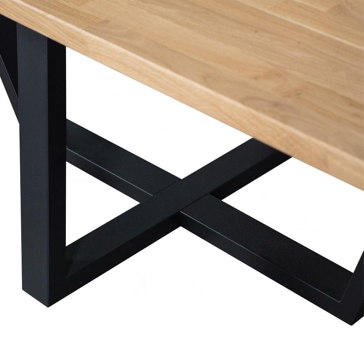 Combi Tablo Oak Drenthe Legs Dining Table