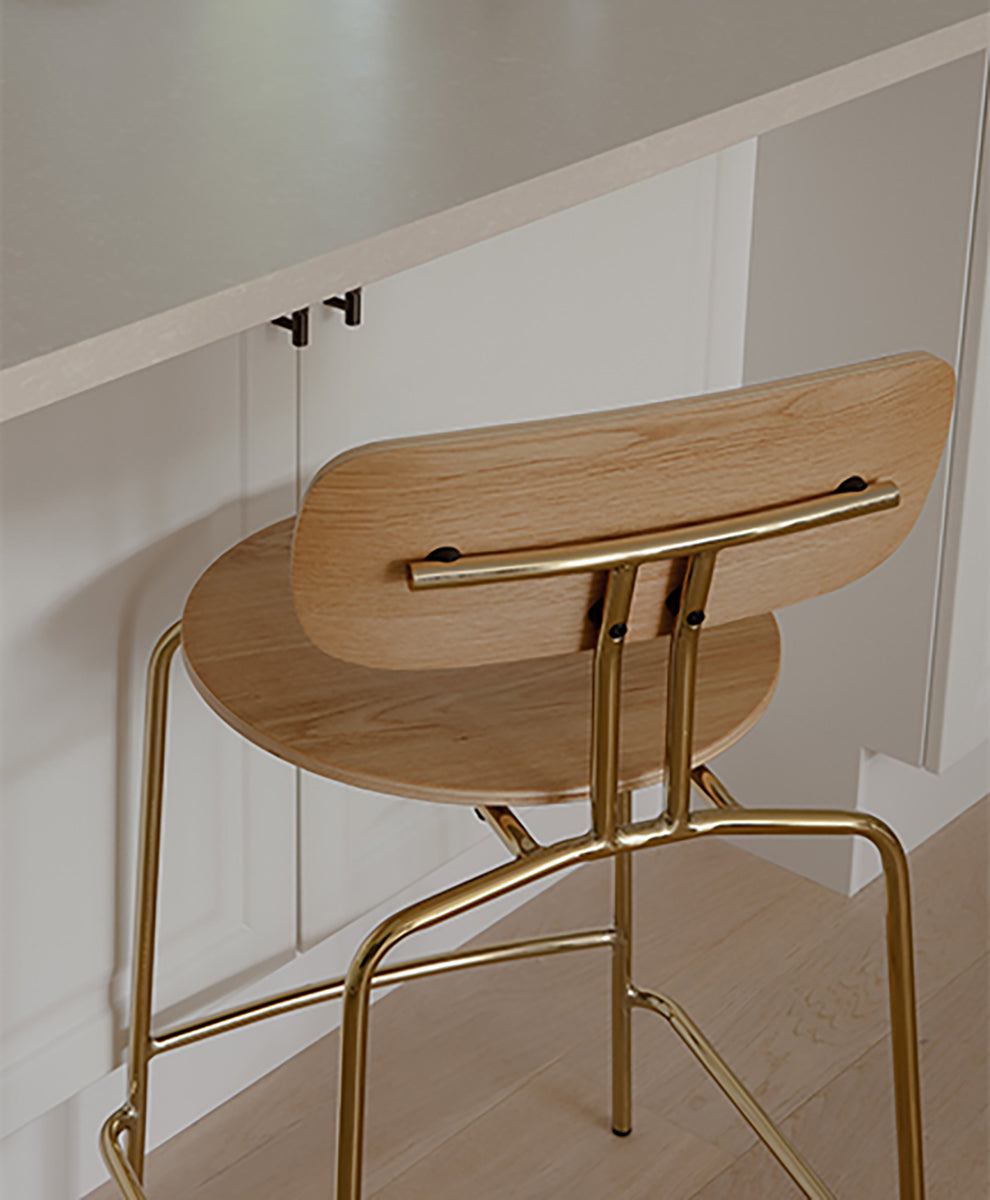 Curious Counter Stool with Cushion