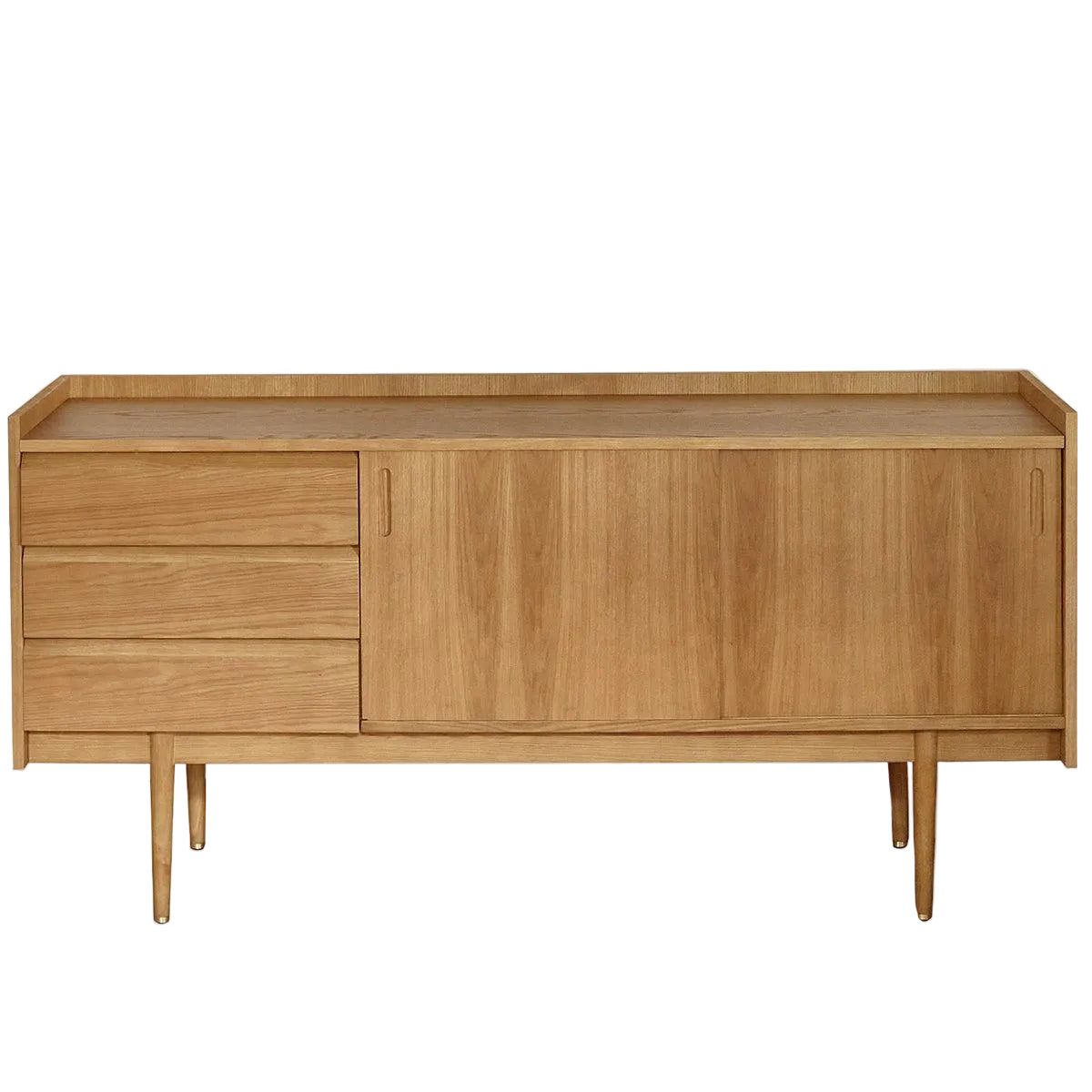 1050 Oak Wood Long Sideboard - WOO .Design