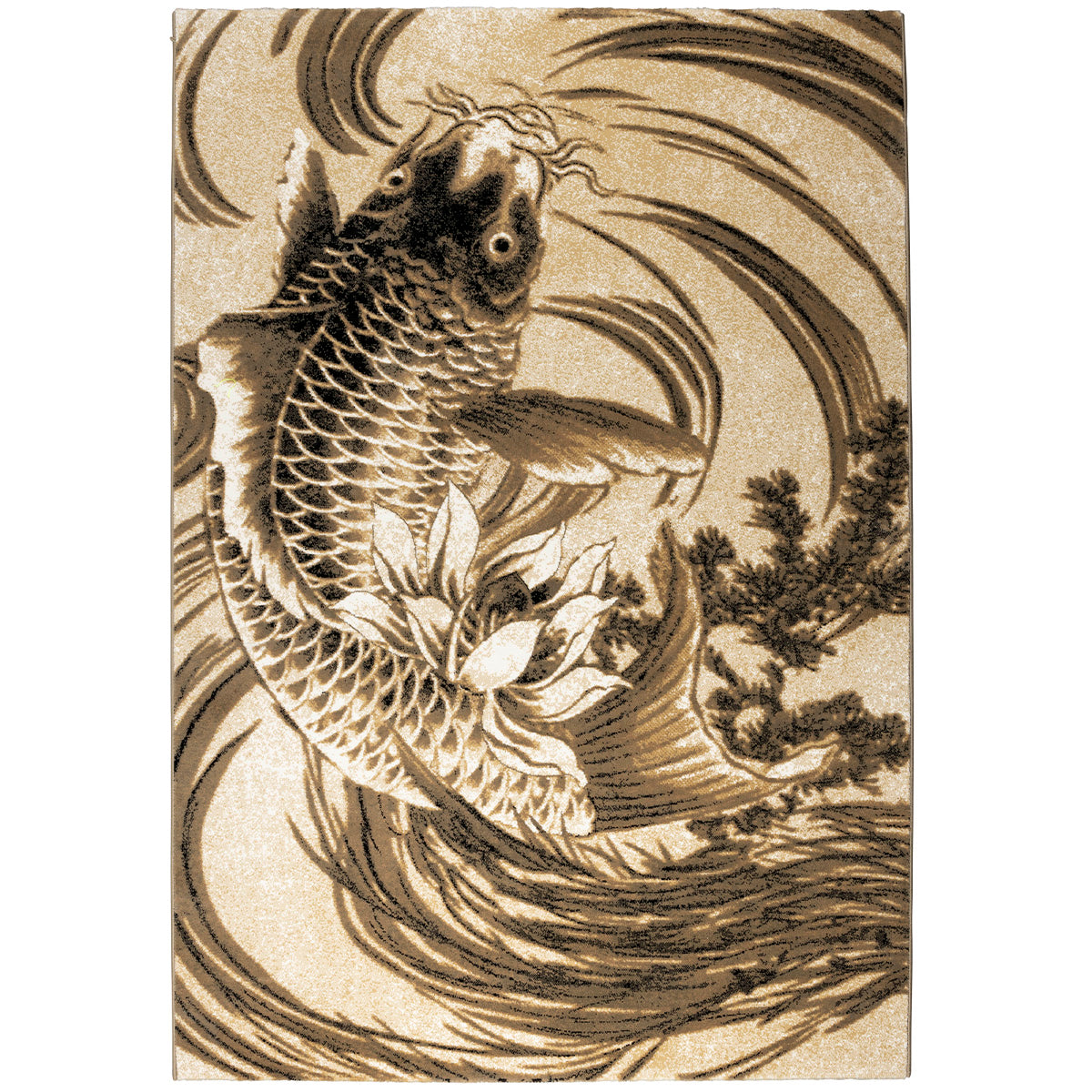 The Legend Of Koi Carpet