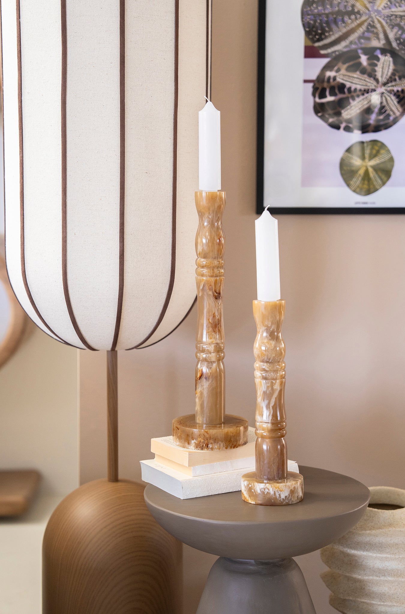 Canto Dark Brown Side Table
