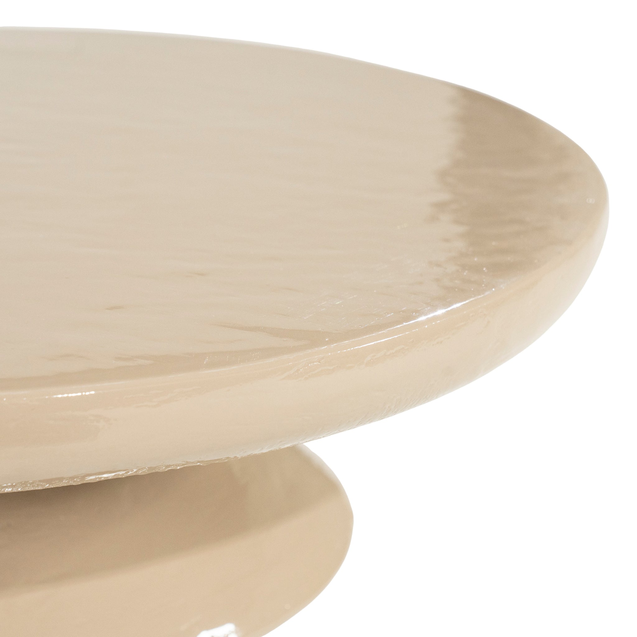 Circolo Taupe Coffee Table
