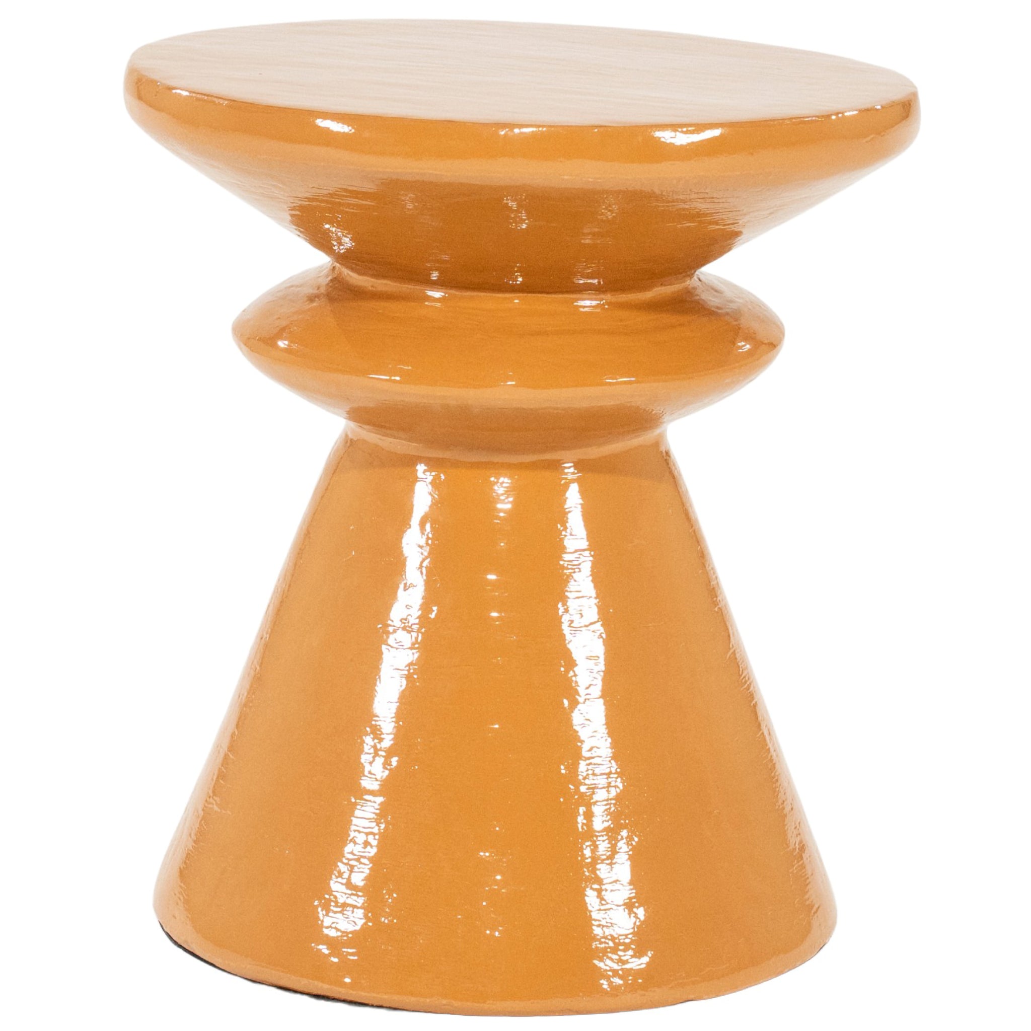 Circolo Terracotta Side Table