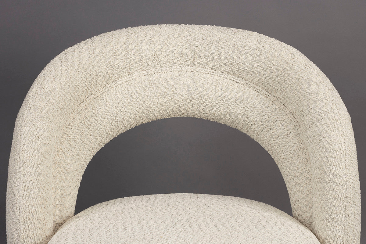 Seina Boucle Swivel Lounge Chair - WOO .Design