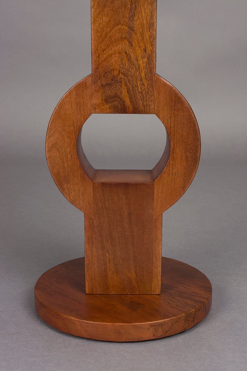 Tondo Brown Side Table