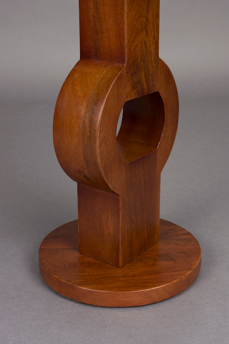 Tondo Brown Side Table