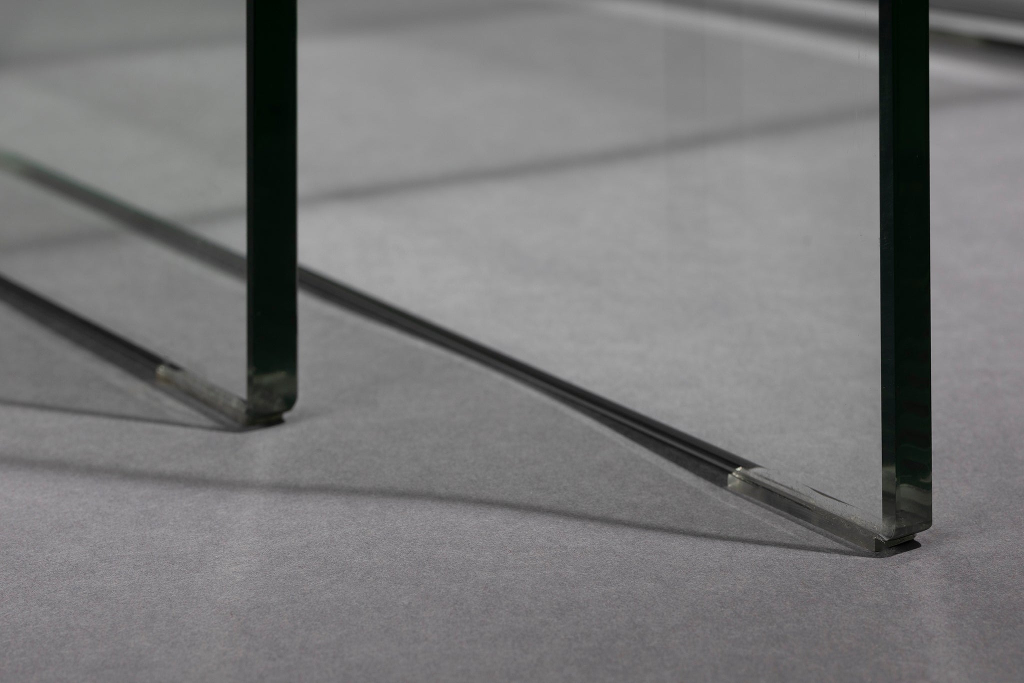 Vetro Transparant Side Table (2/Set)