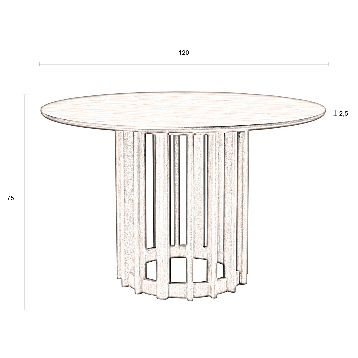 Barlet Dining Table
