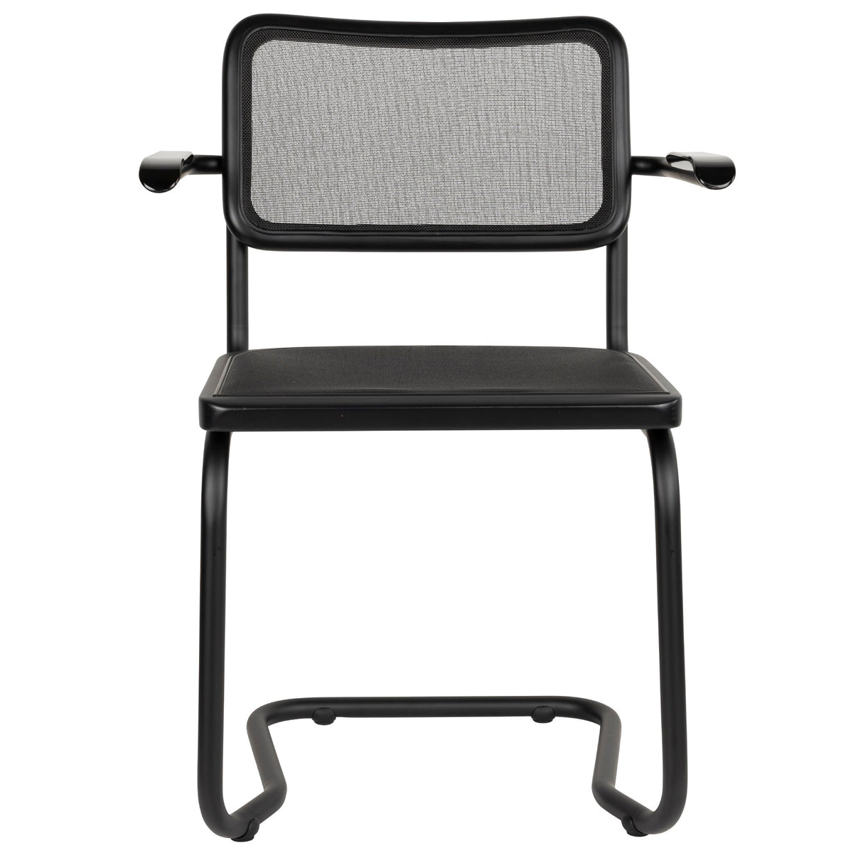 Carree Black Armchair