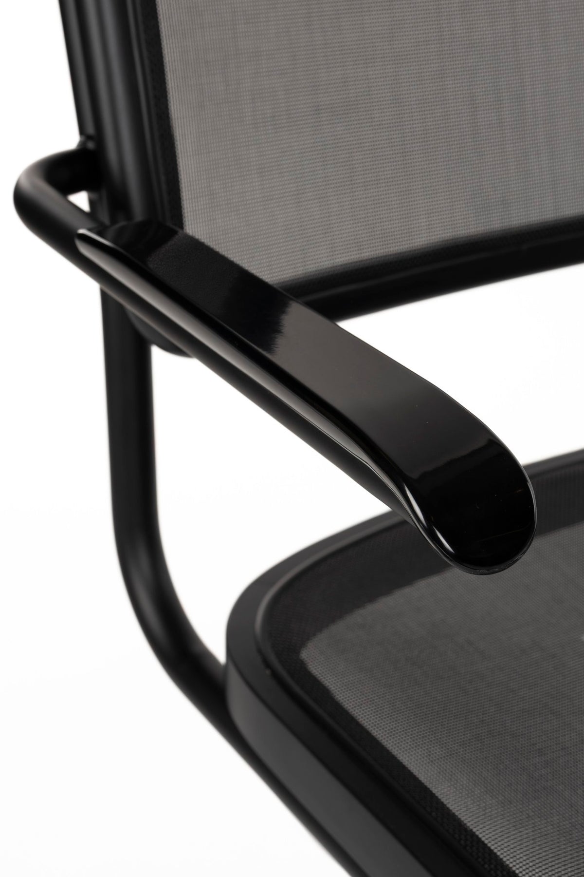 Carree Black Armchair