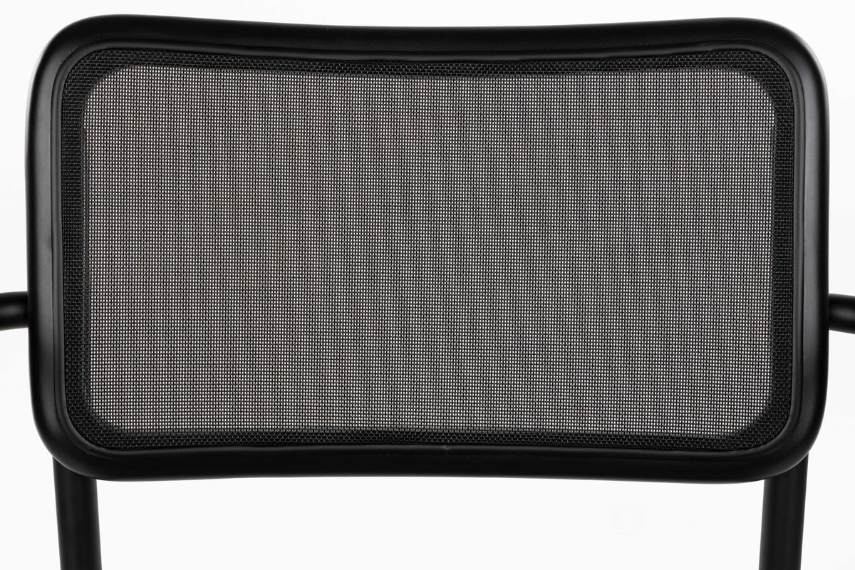 Carree Black Armchair
