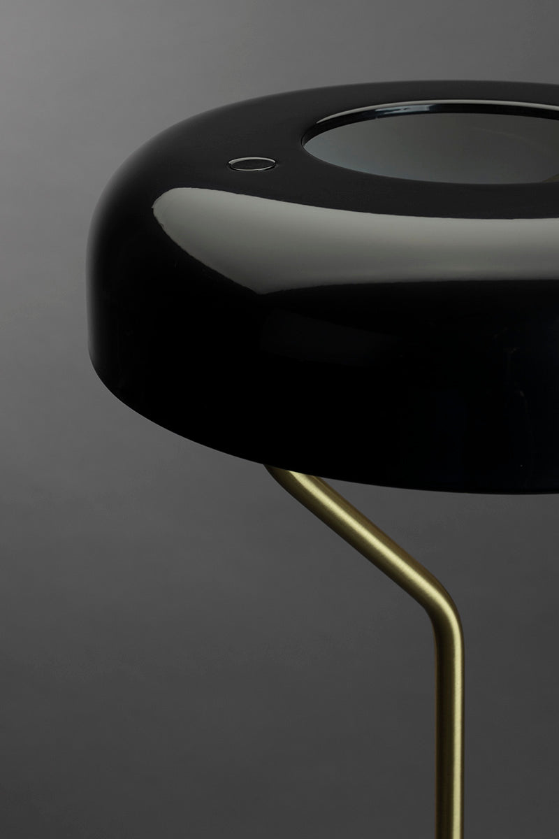 Eclipse Black Floor Lamp (Display)
