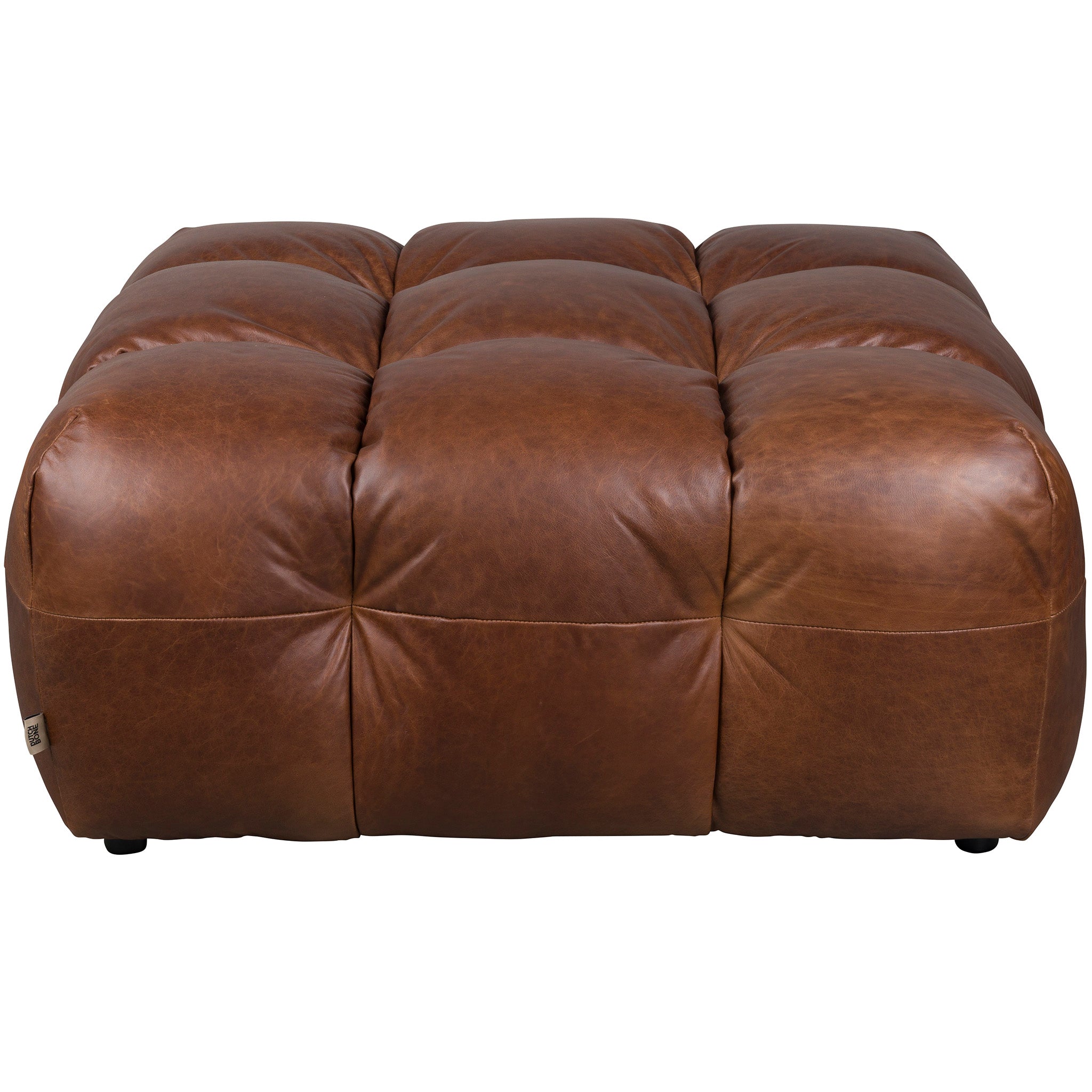 Hackman Leather Hocker