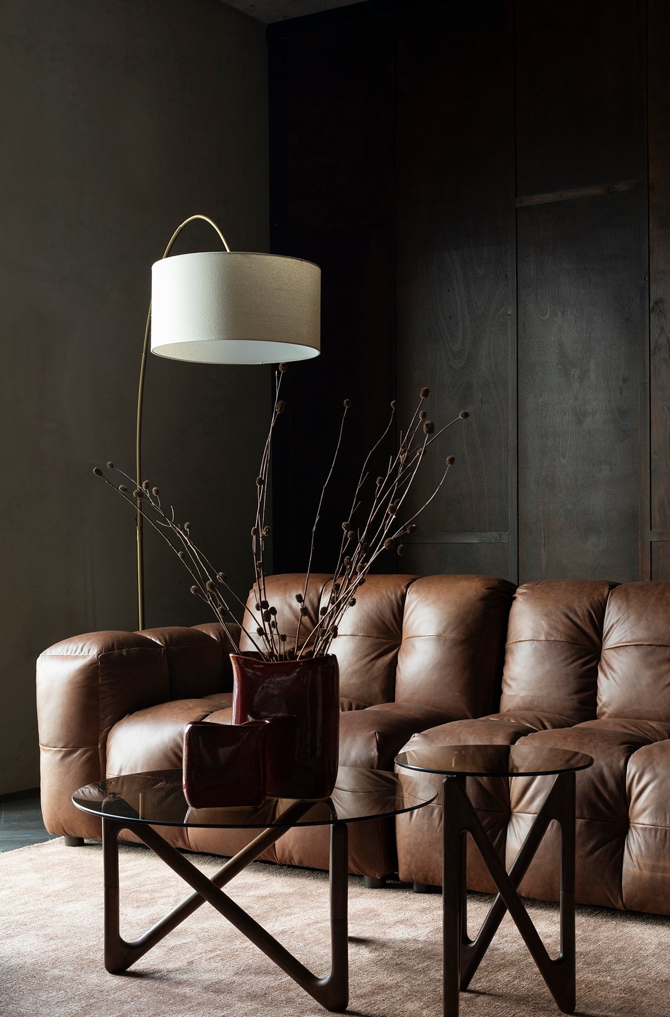 Hackman Leather Sofa