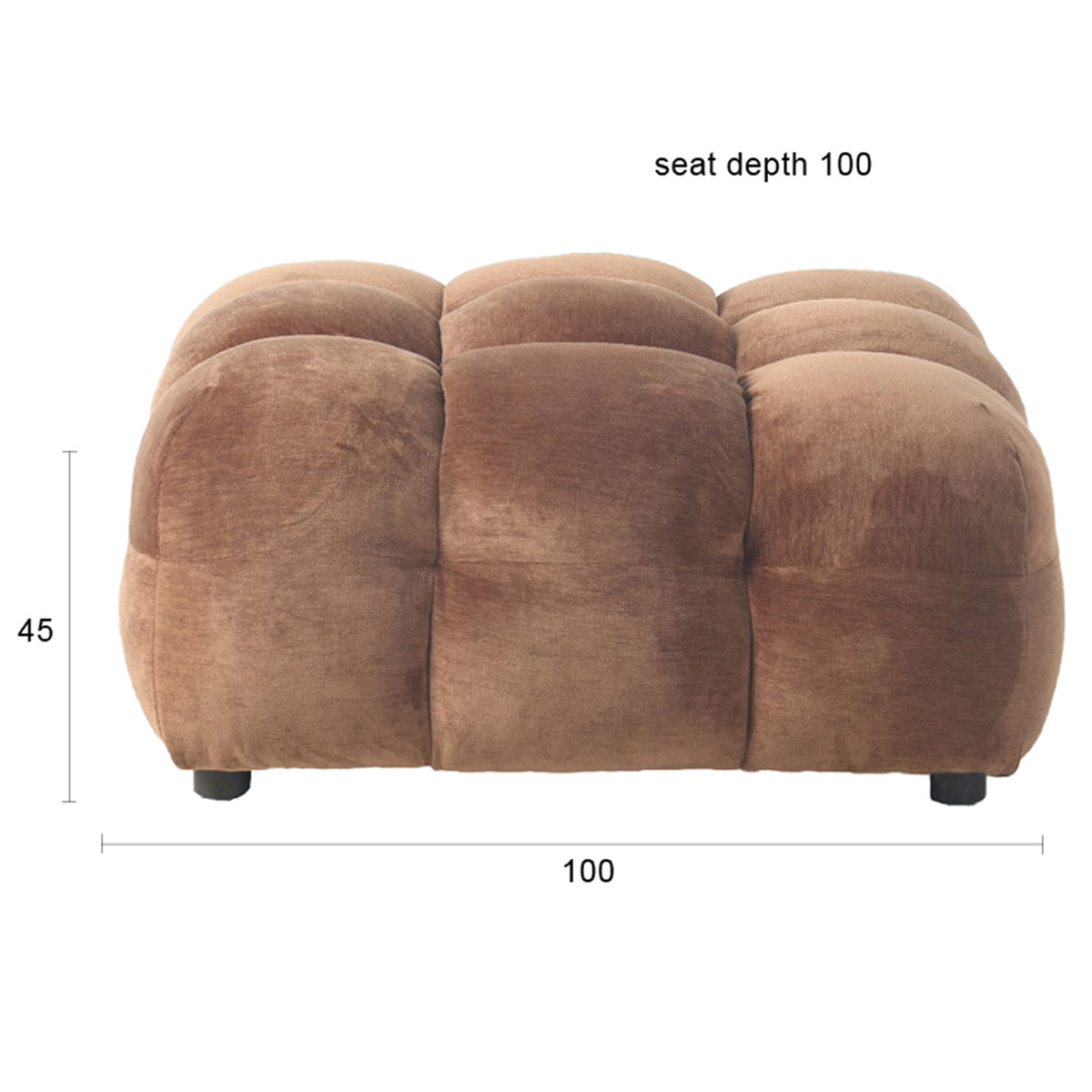 Hackman Velours Hocker