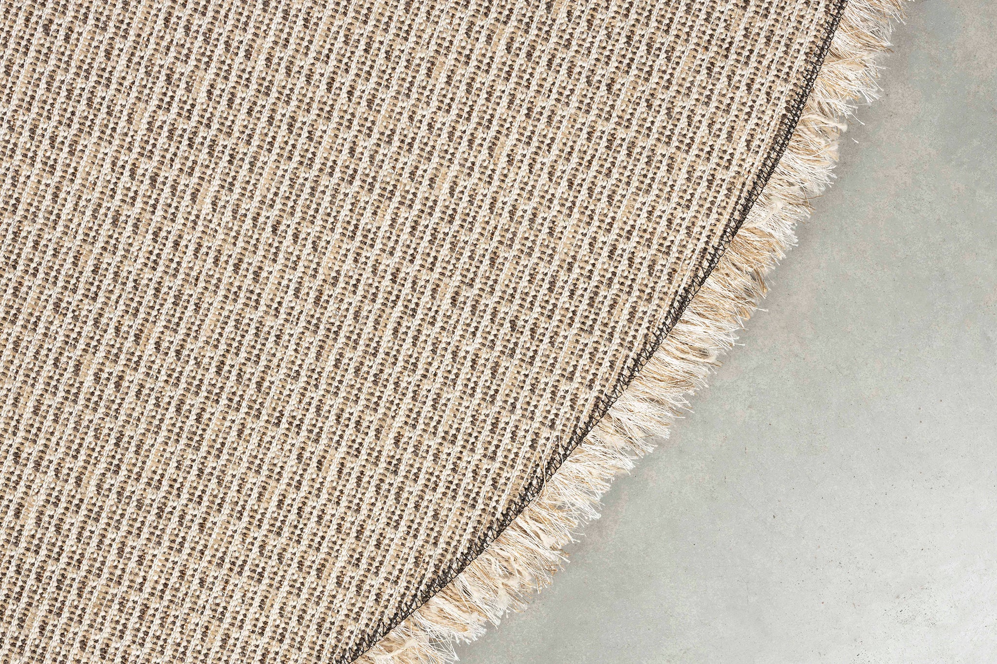 Hairy Round Carpet
