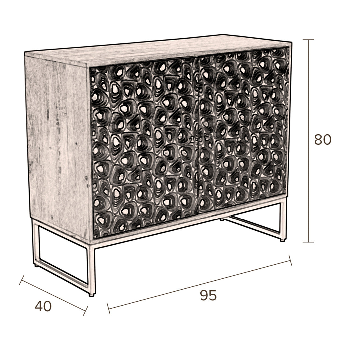 Meena Cabinet (Display/Refurbished)