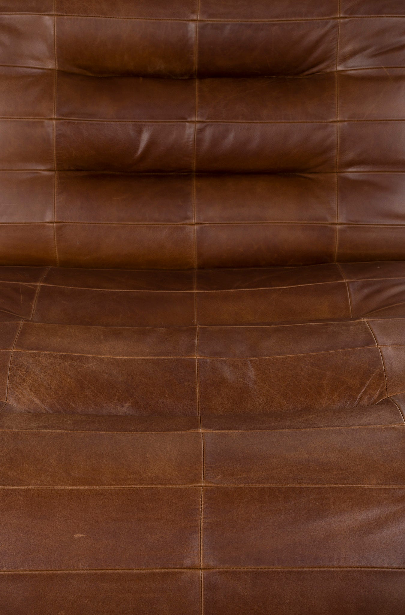 Wyatt Wax Leather Lounge Chair