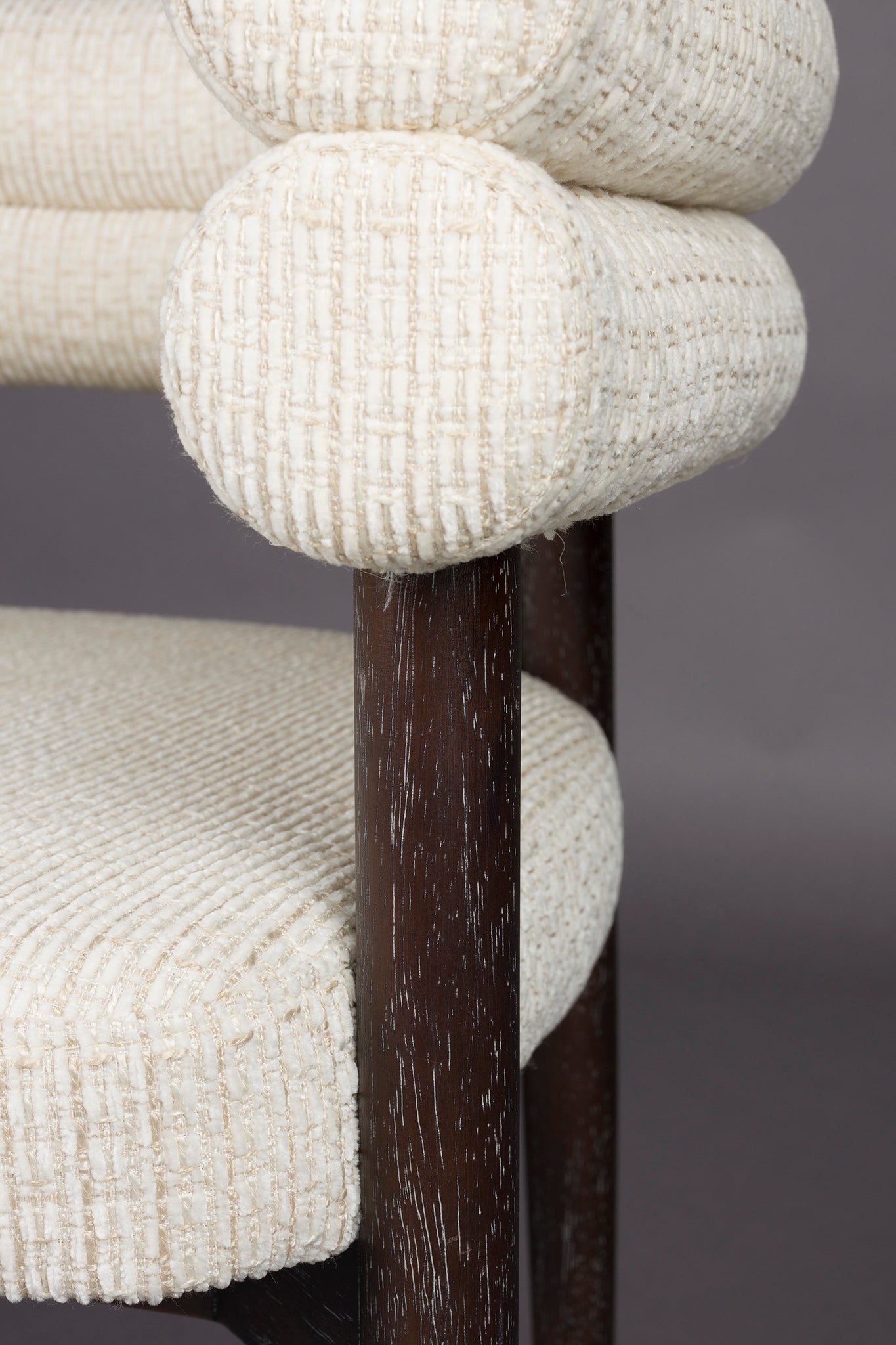 Sela Off White Dining Chair