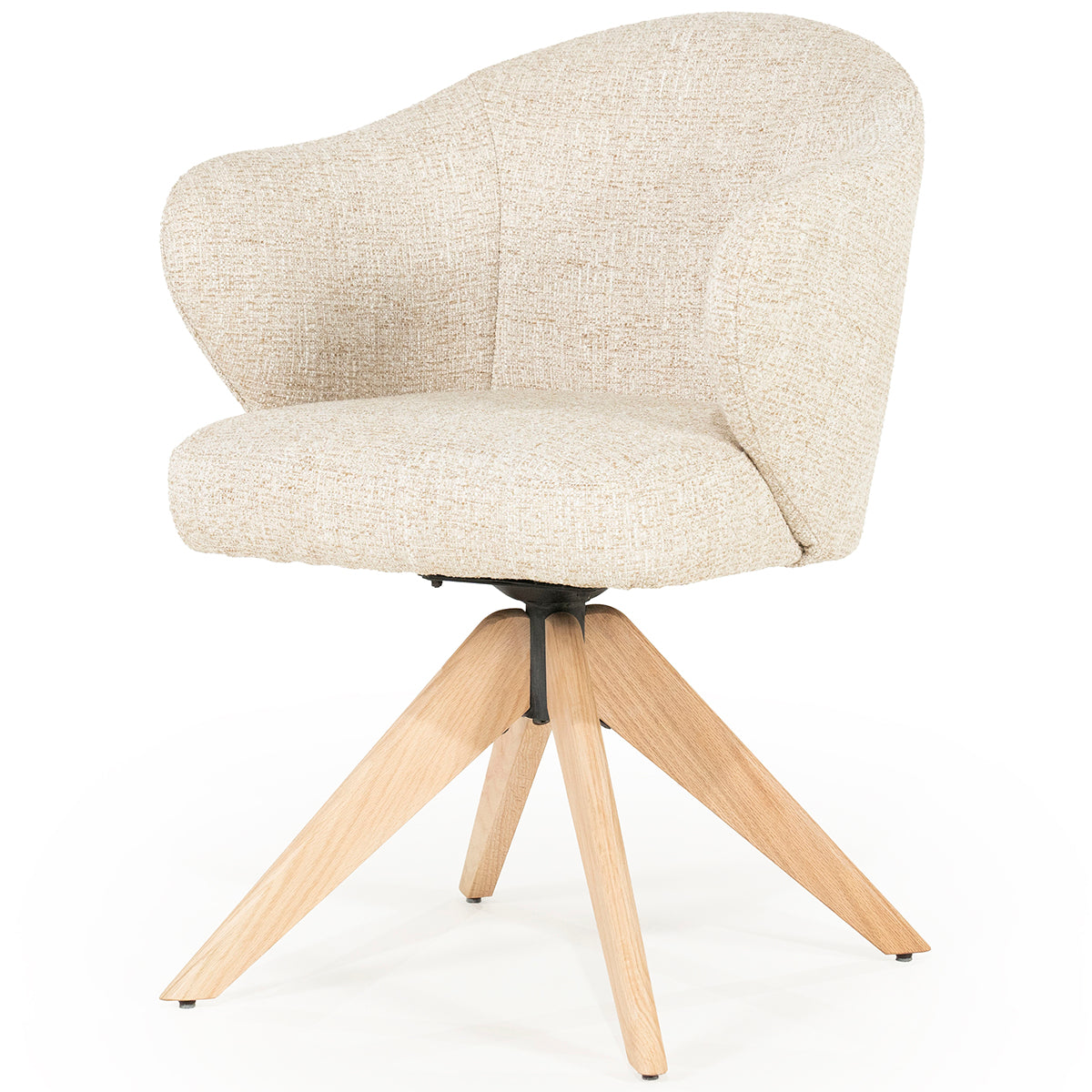 Connor Donna Chair with Wood Legs