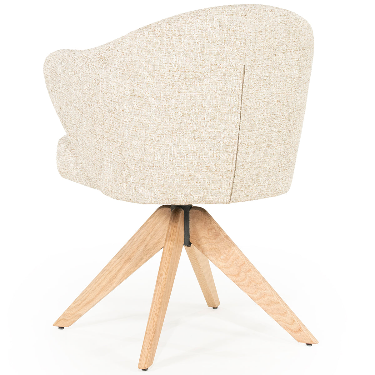 Connor Donna Chair with Wood Legs