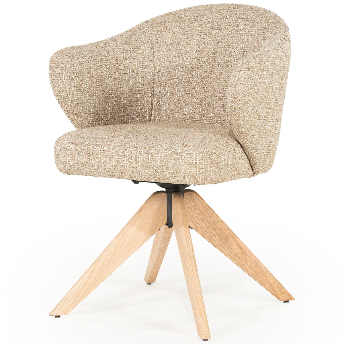 Connor Donna Chair with Wood Legs
