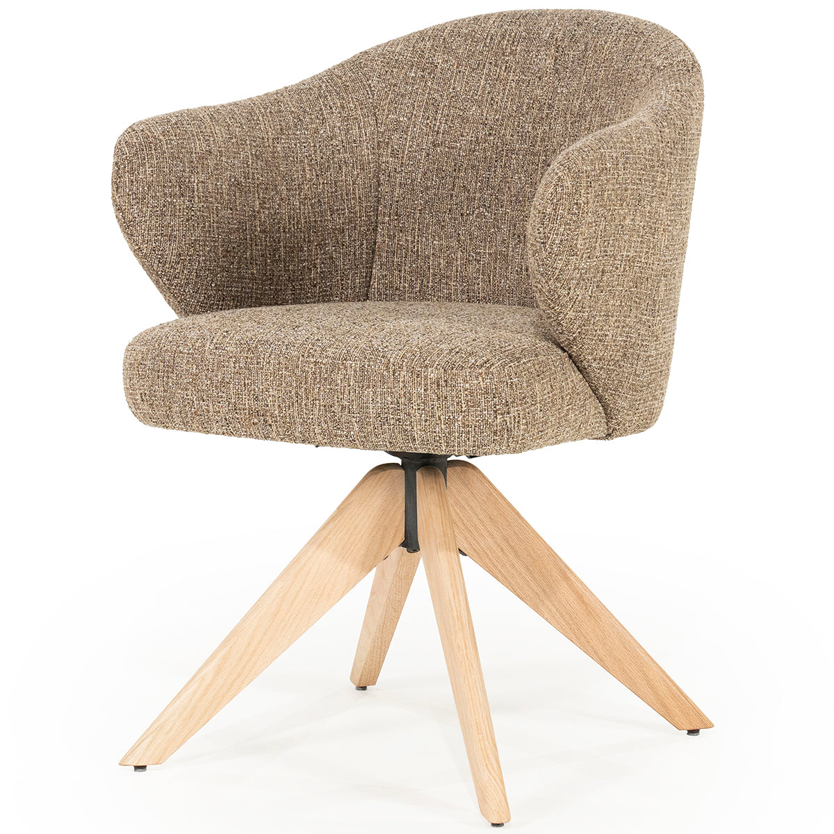 Connor Donna Chair with Wood Legs
