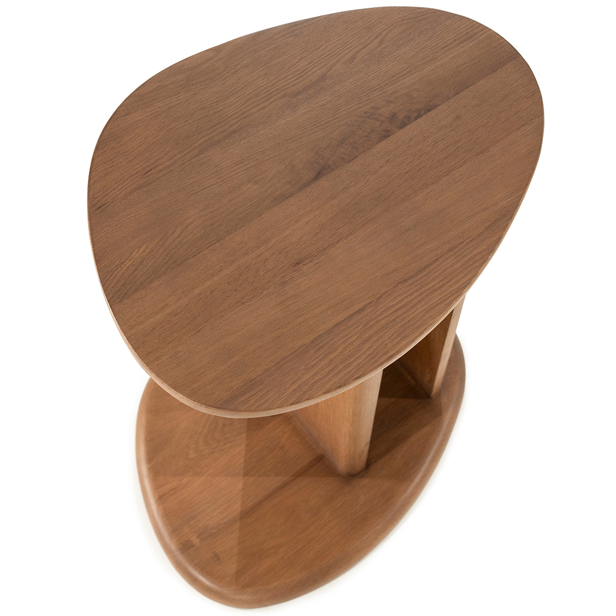 Lori Oak Wood Side Table (Display)