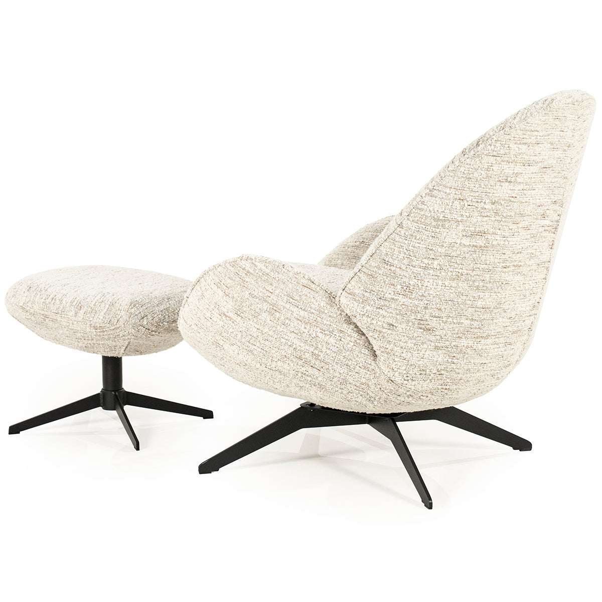 Ryan Zora Armchair with Footstool