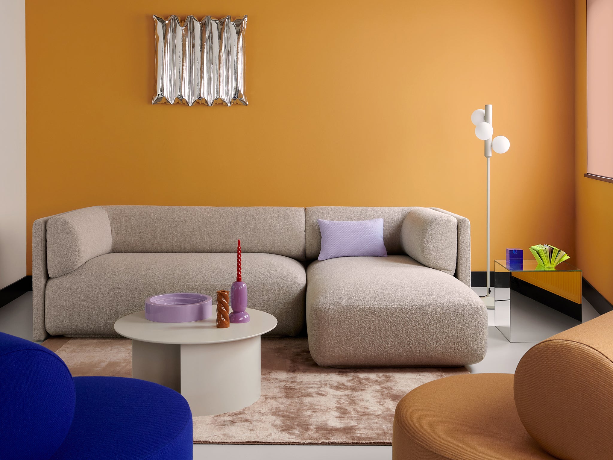 Bolster 1.5 Seater Sofa