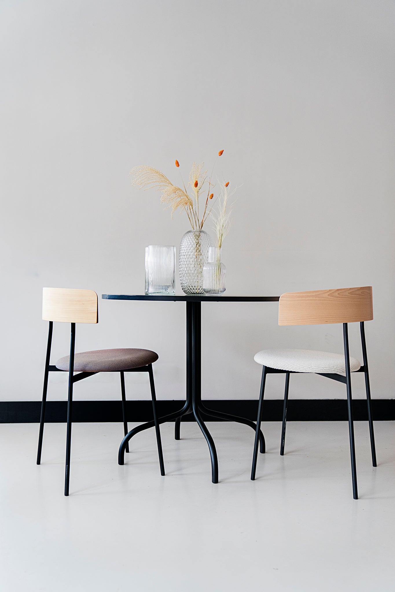 Friday Dining Chair with Wooden Seat